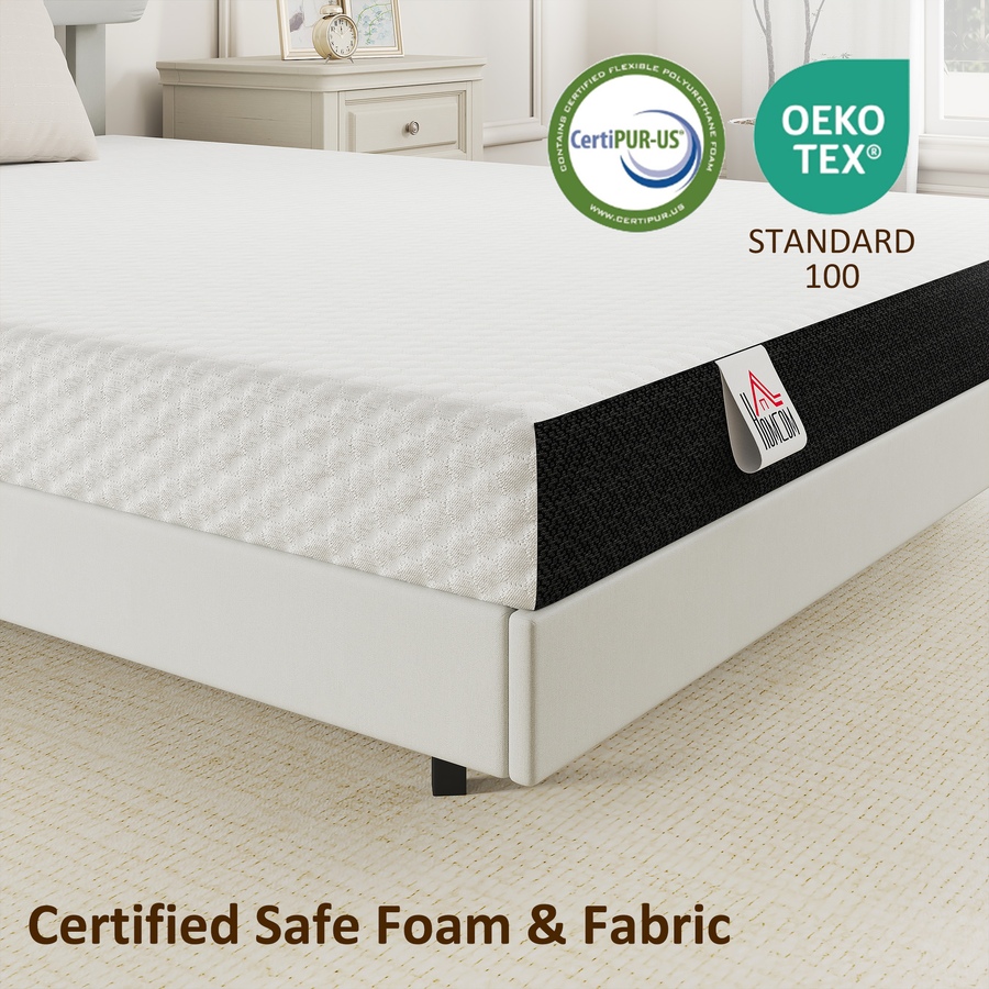 Image 982656_ALTMORE6.jpg, Product 982-656 / Price $134.99 - $174.99, HOMCOM Mattress, 6 Inch Memory Foam Mattress in a Box, Medium Firm from HOMCOM on TSC.ca's Home & Garden department
