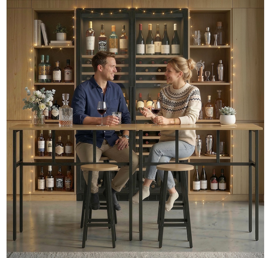 Image 982662_ALTMORE7.jpg, Product 982-662 / Price $194.99 - $199.99, HOMCOM 6-Piece Bar Table Set with 2 Breakfast Tables 4 Stools for Kitchen from HOMCOM on TSC.ca's Home & Garden department