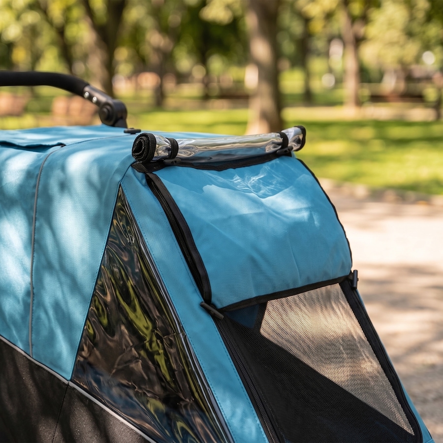 Image 982663_ALTMORE8.jpg, Product 982-663 / Price $274.99, Qaba Bike Trailer for Kids, 3-in-1 Baby Stroller & Jogger w/ Reclining Seat from Qaba on TSC.ca's Toys & Hobbies department