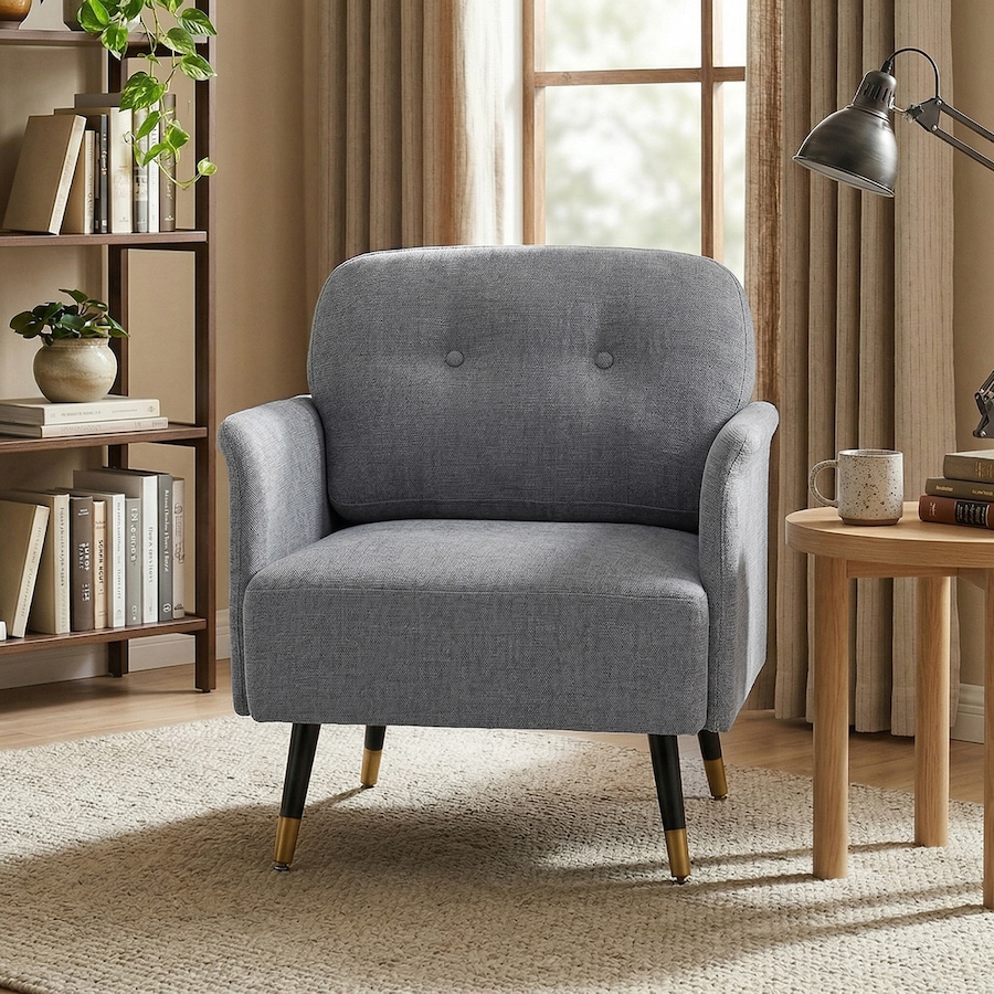 Image 982665_ALTMORE1.jpg, Product 982-665 / Price $159.99 - $174.99, HOMCOM Accent Chair with Tufted Backrest and Thick Cushion from HOMCOM on TSC.ca's Home & Garden department