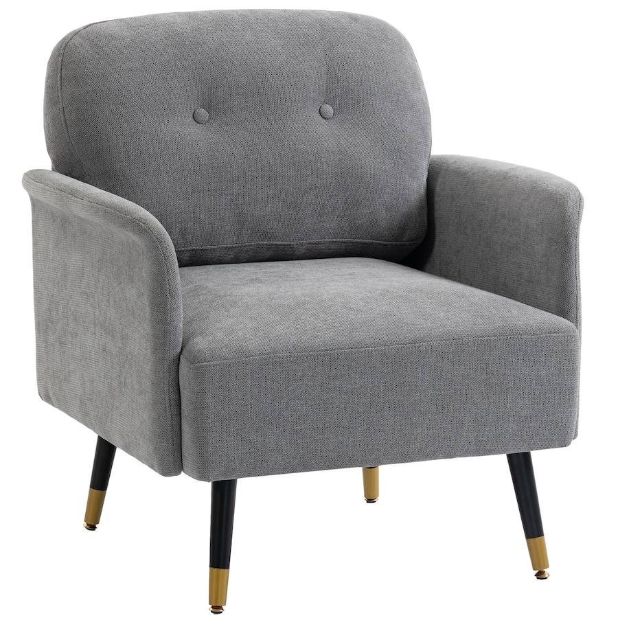 Image 982665_ST01.jpg, Product 982-665 / Price $159.99 - $174.99, HOMCOM Accent Chair with Tufted Backrest and Thick Cushion from HOMCOM on TSC.ca's Home & Garden department