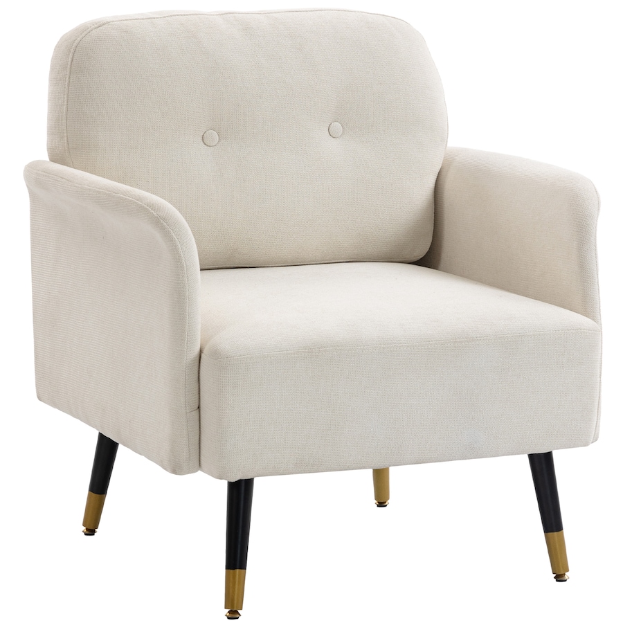 Image 982665_ST02.jpg, Product 982-665 / Price $159.99 - $174.99, HOMCOM Accent Chair with Tufted Backrest and Thick Cushion from HOMCOM on TSC.ca's Home & Garden department