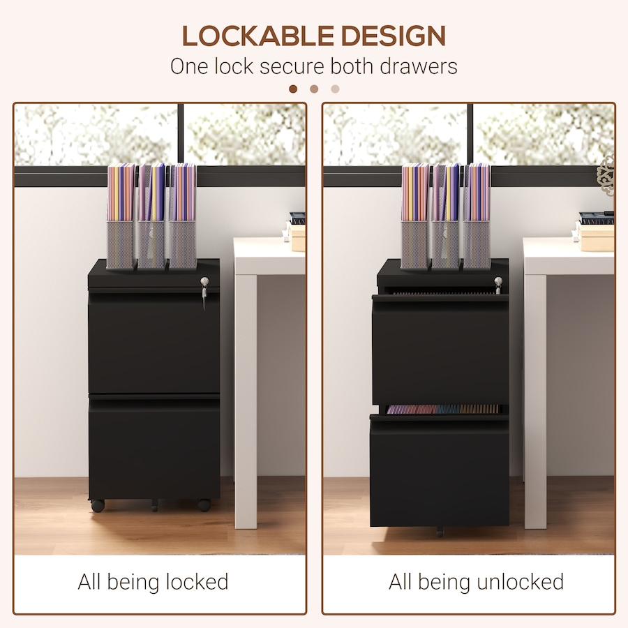 Image 982675_ALTMORE5.jpg, Product 982-675 / Price $174.99 - $189.99, Vinsetto Steel File Cabinet with Lock Hanging Bar for Letter A4 Legal Size from Vinsetto on TSC.ca's Home & Garden department