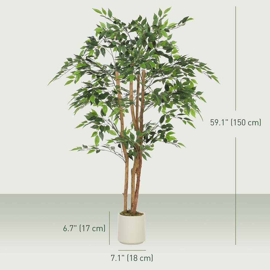 Image 982677_ALTMORE11.jpg, Product 982-677 / Price $84.99, HOMCOM Artificial Banyan Tree, Set of 2 Artificial Plant for Home Decor from HOMCOM on TSC.ca's Home & Garden department