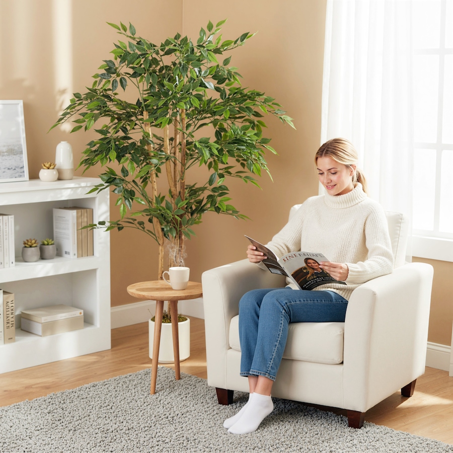 Image 982677_ALTMORE17.jpg, Product 982-677 / Price $84.99, HOMCOM Artificial Banyan Tree, Set of 2 Artificial Plant for Home Decor from HOMCOM on TSC.ca's Home & Garden department