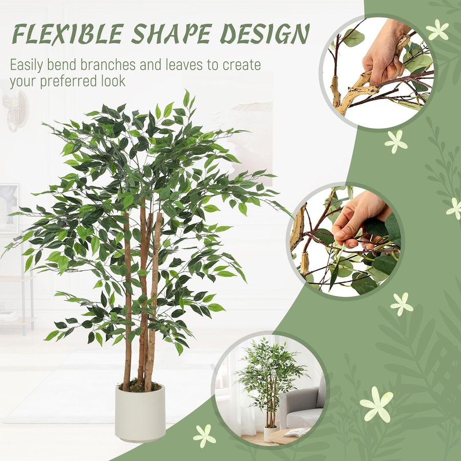 Image 982677_ALTMORE5.jpg, Product 982-677 / Price $84.99, HOMCOM Artificial Banyan Tree, Set of 2 Artificial Plant for Home Decor from HOMCOM on TSC.ca's Home & Garden department