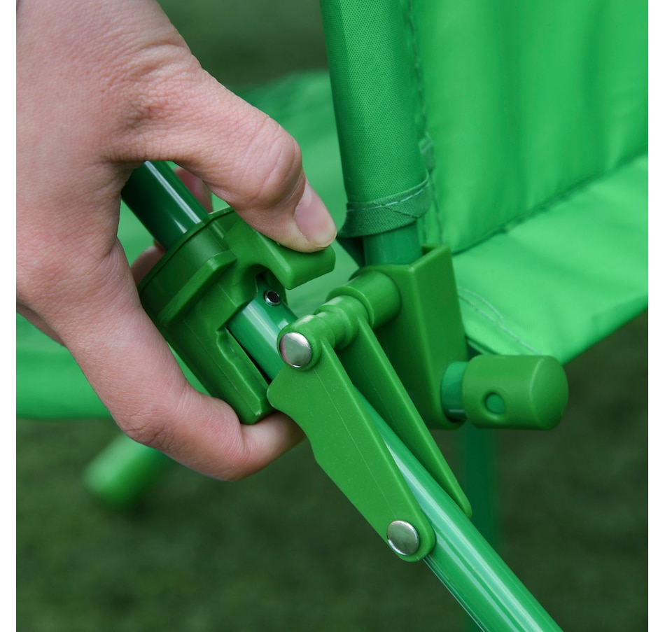 Image 982686_ALTMORE7.jpg, Product 982-686 / Price $61.99, Outsunny Kids Folding Picnic Table and Chair Set with Umbrella, Green from Outsunny on TSC.ca's Home & Garden department