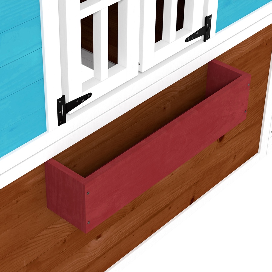 Image 982692_ALTMORE8.jpg, Product 982-692 / Price $299.99, Outsunny Playhouse for Kids, Outdoor Wooden Playhouse for Backyard, Brown from Outsunny on TSC.ca's Home & Garden department