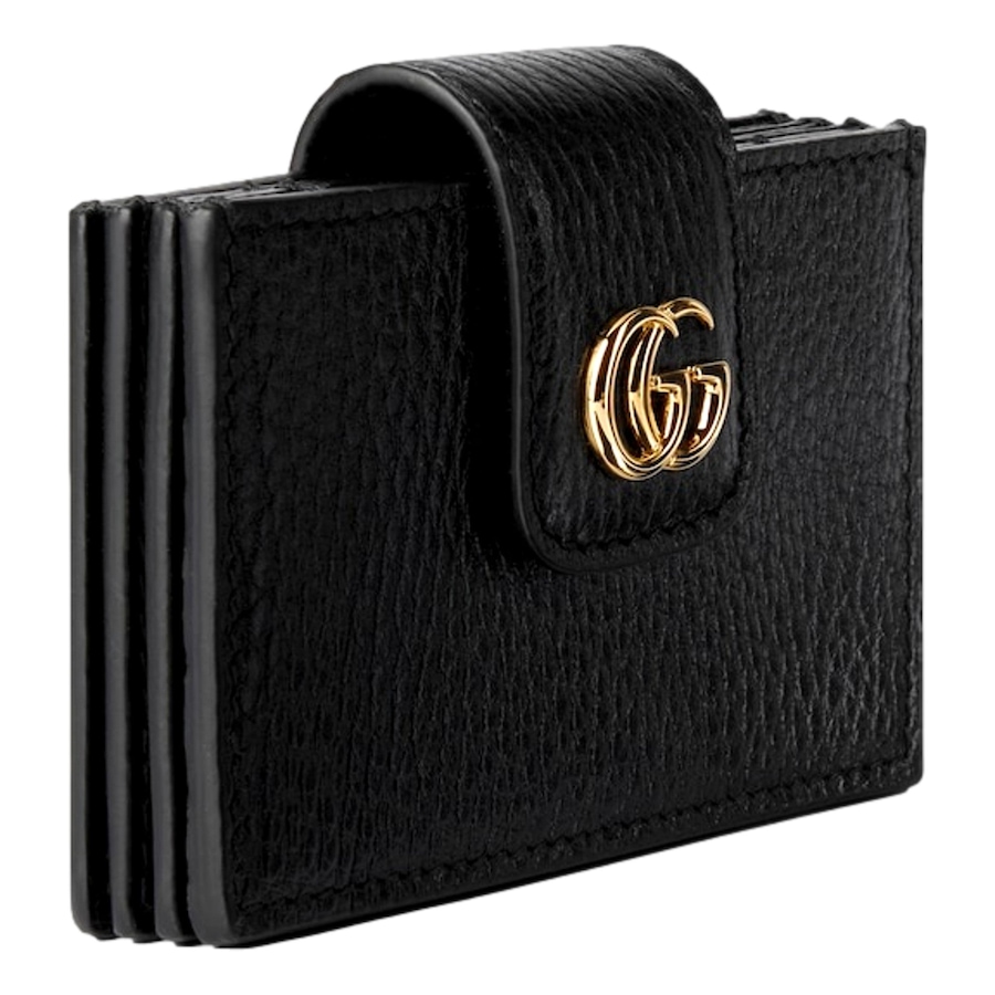 Image 982709_ALTMORE1.jpg, Product 982-709 / Price $946.00, Gucci GG Marmont Leather Card Case Wallet with Gold Double G Snap Closure from Gucci on TSC.ca's Fashion department