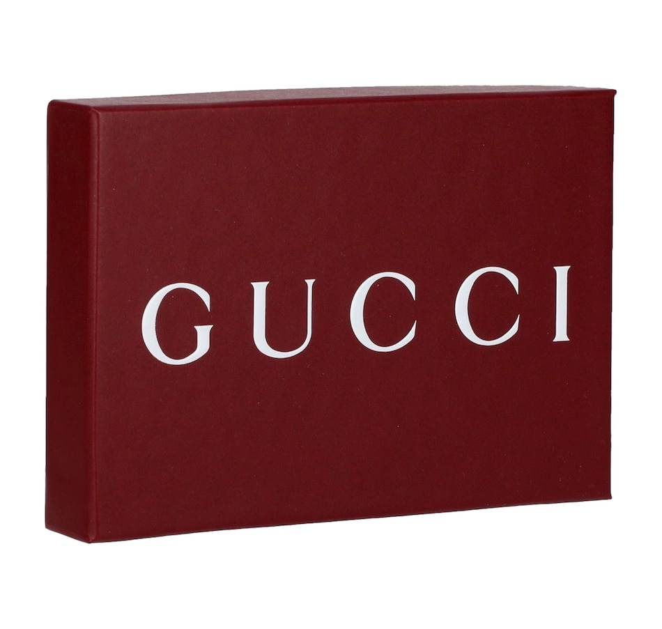 Image 982711_ALTMORE4.jpg, Product 982-711 / Price $731.00, Gucci Jumbo GG Gray Leather Card Holder Wallet Embossed Logo from Gucci on TSC.ca's Fashion department