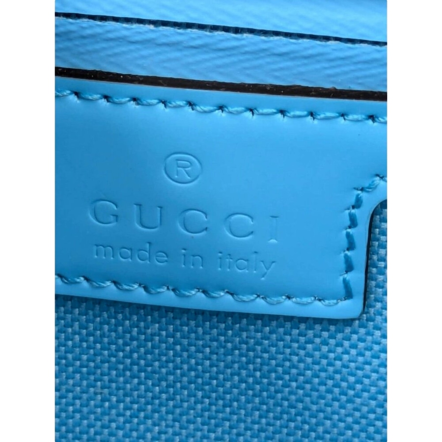 Image 982715_ALTMORE6.jpg, Product 982-715 / Price $2,624.00, Gucci GG Rubber Effect Crossbody Bag in Blue from Gucci on TSC.ca's Fashion department