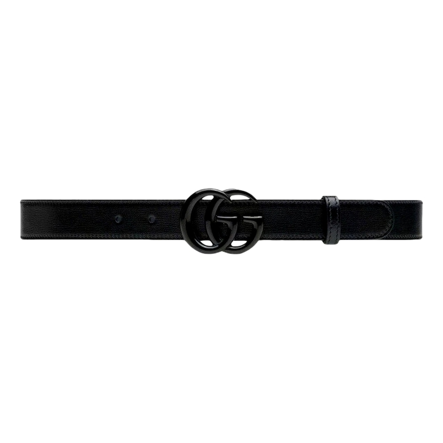 Image 982719.jpg, Product 982-719 / Price $787.00, Gucci GG Marmont Monochrome Black Leather Belt 120 from Gucci on TSC.ca's Fashion department