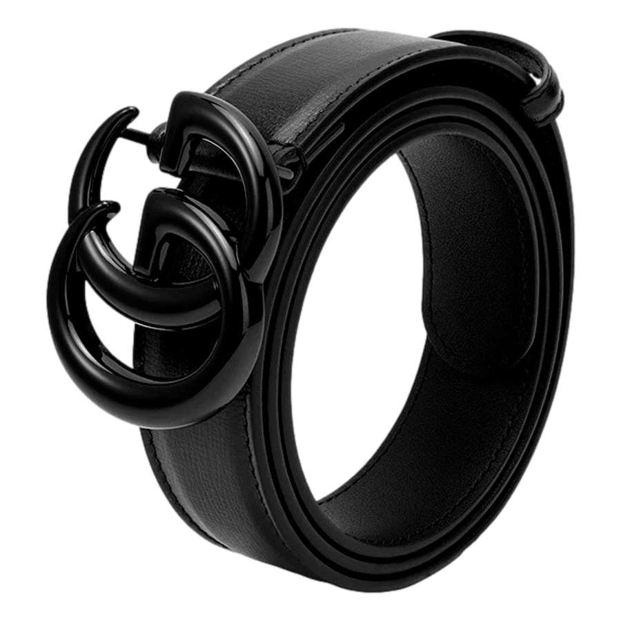 Image 982719_ALTMORE8.jpg, Product 982-719 / Price $787.00, Gucci GG Marmont Monochrome Black Leather Belt 120 from Gucci on TSC.ca's Fashion department