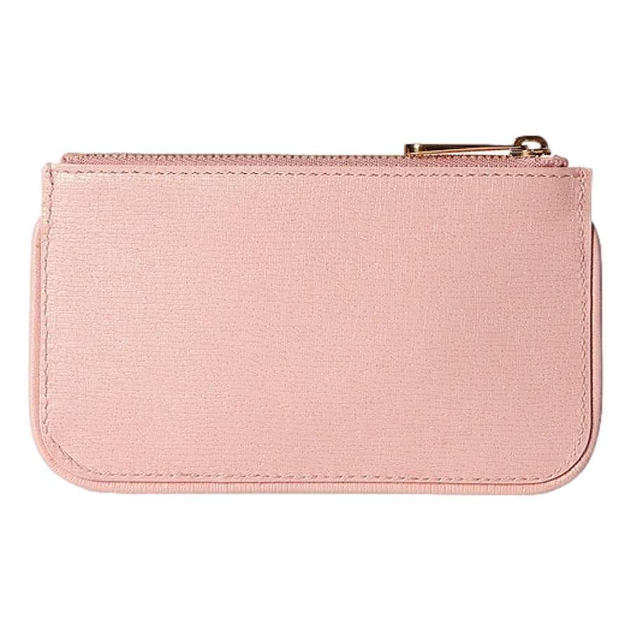 Image 982726_ALTMORE3.jpg, Product 982-726 / Price $787.00, Gucci Zip Key Case Pink Leather Card Holder Gold Logo Script from Gucci on TSC.ca's Fashion department