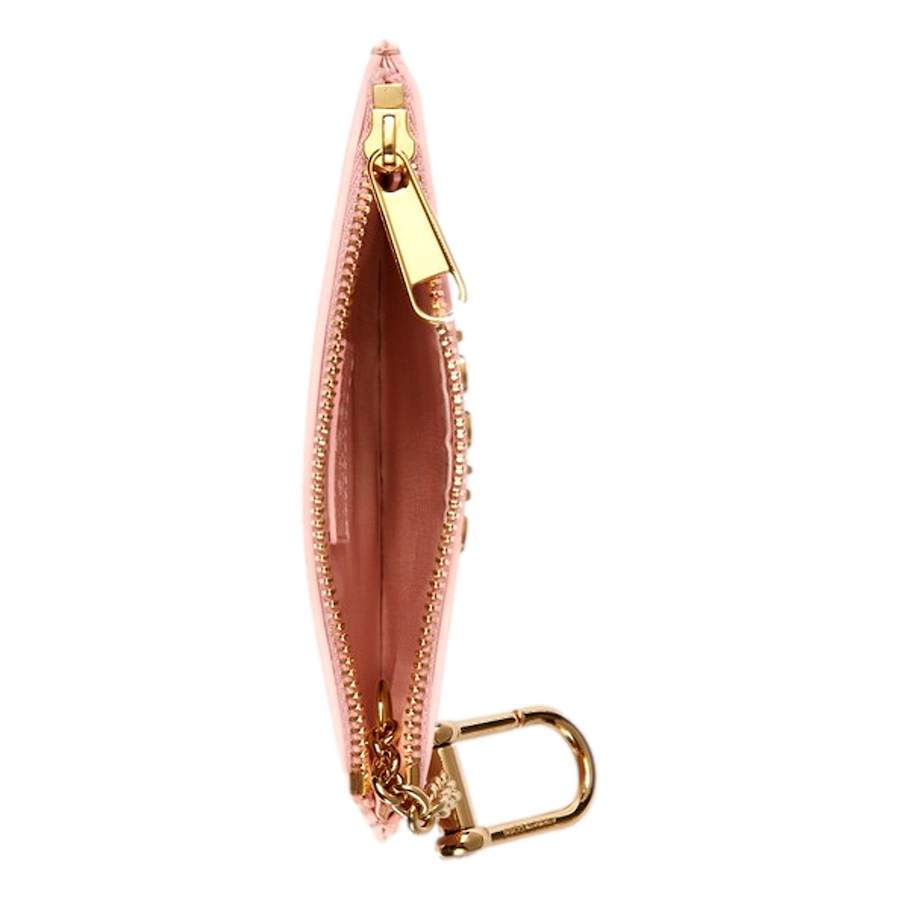 Image 982726_ALTMORE5.jpg, Product 982-726 / Price $787.00, Gucci Zip Key Case Pink Leather Card Holder Gold Logo Script from Gucci on TSC.ca's Fashion department