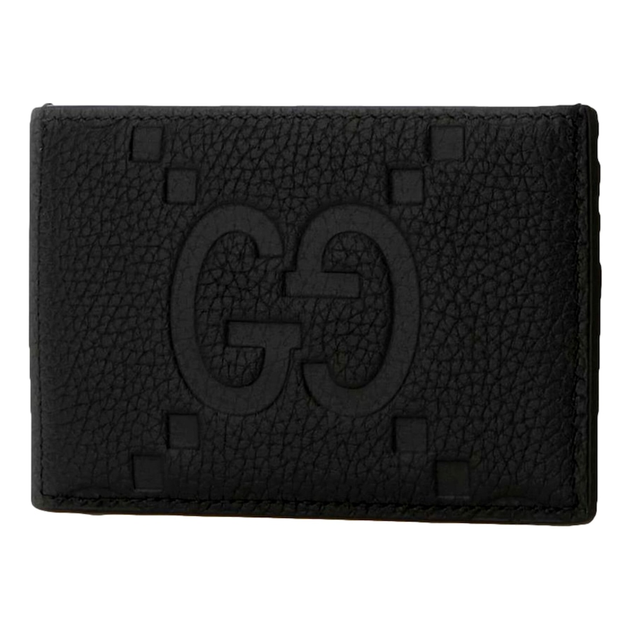 Image 982727_ALTMORE1.jpg, Product 982-727 / Price $731.00, Gucci Jumbo GG Black Leather Card Holder Wallet Embossed Logo from Gucci on TSC.ca's Fashion department