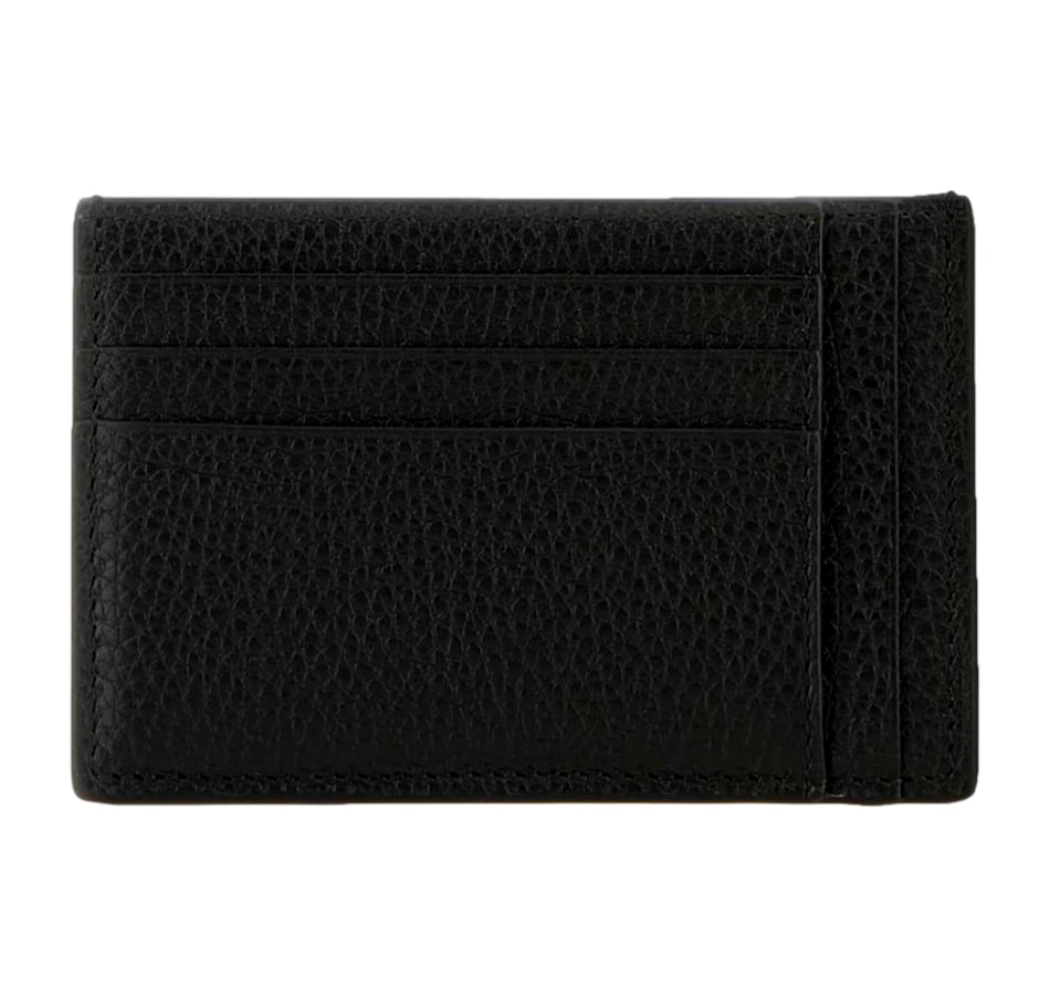 Image 982727_ALTMORE2.jpg, Product 982-727 / Price $731.00, Gucci Jumbo GG Black Leather Card Holder Wallet Embossed Logo from Gucci on TSC.ca's Fashion department