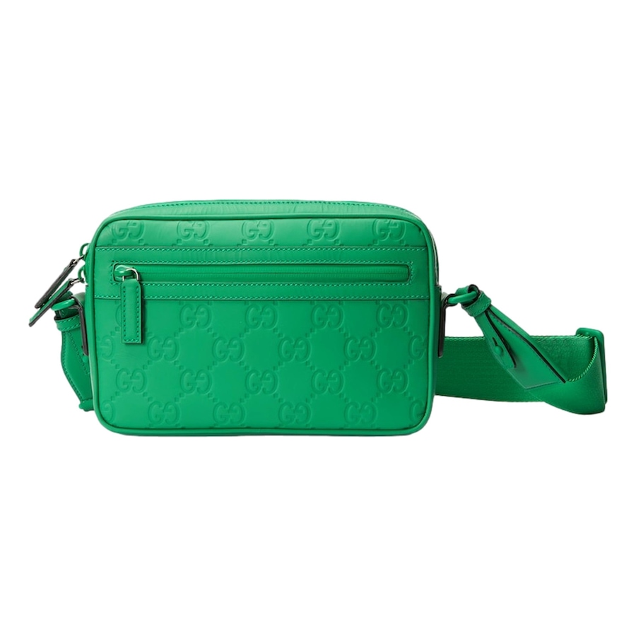 Image 982731.jpg, Product 982-731 / Price $2,624.00, Gucci GG Rubber Effect Crossbody Bag in Green from Gucci on TSC.ca's Fashion department