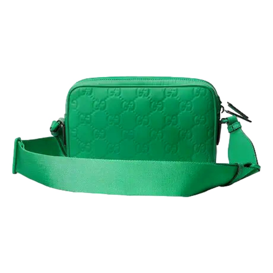 Image 982731_ALTMORE2.jpg, Product 982-731 / Price $2,624.00, Gucci GG Rubber Effect Crossbody Bag in Green from Gucci on TSC.ca's Fashion department