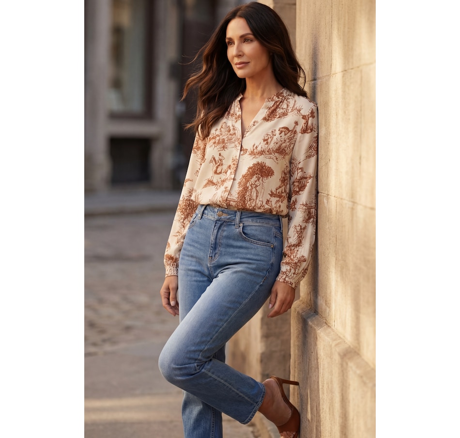 Image 982749_ALTMORE2.png, Product 982-749 / Price $59.95, Ella Shirt Button Front Toile de Jouy from ANNICK on TSC.ca's Fashion department