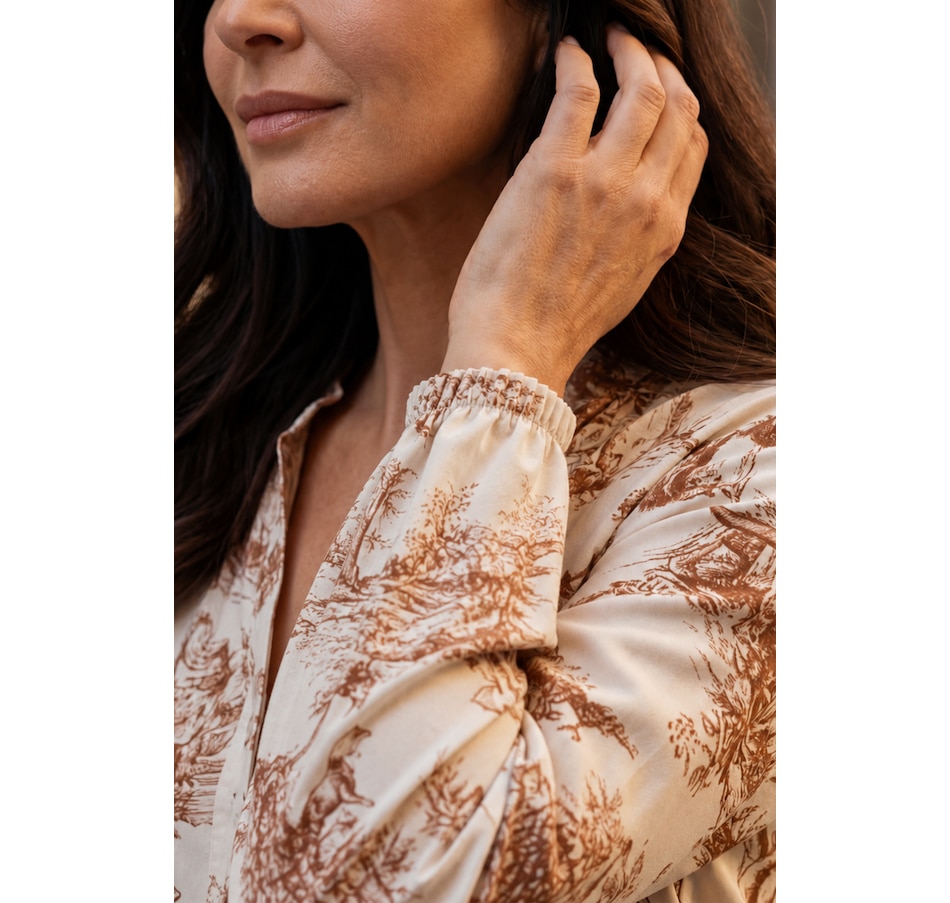 Image 982749_ALTMORE4.png, Product 982-749 / Price $59.95, Ella Shirt Button Front Toile de Jouy from ANNICK on TSC.ca's Fashion department
