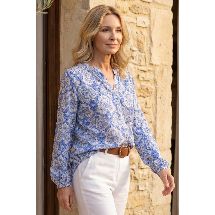 Image 982751_ALTMORE3.png, Product 982-751 / Price $59.95, Stella Floral Print Blouse from ANNICK on TSC.ca's Fashion department
