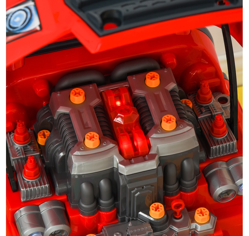 Image 982779_ALTMORE8.jpg, Product 982-779 / Price $64.99, Qaba Mechanic Kids Truck Engine Toy Set, Car Service Play Set, Red from Qaba on TSC.ca's Toys & Hobbies department