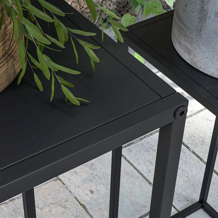 Image 982781_ALTMORE7.jpg, Product 982-781 / Price $57.99, Outsunny 2 Packs Plant Stand Indoor, Metal Plant Stand, Black from Outsunny on TSC.ca's Home & Garden department
