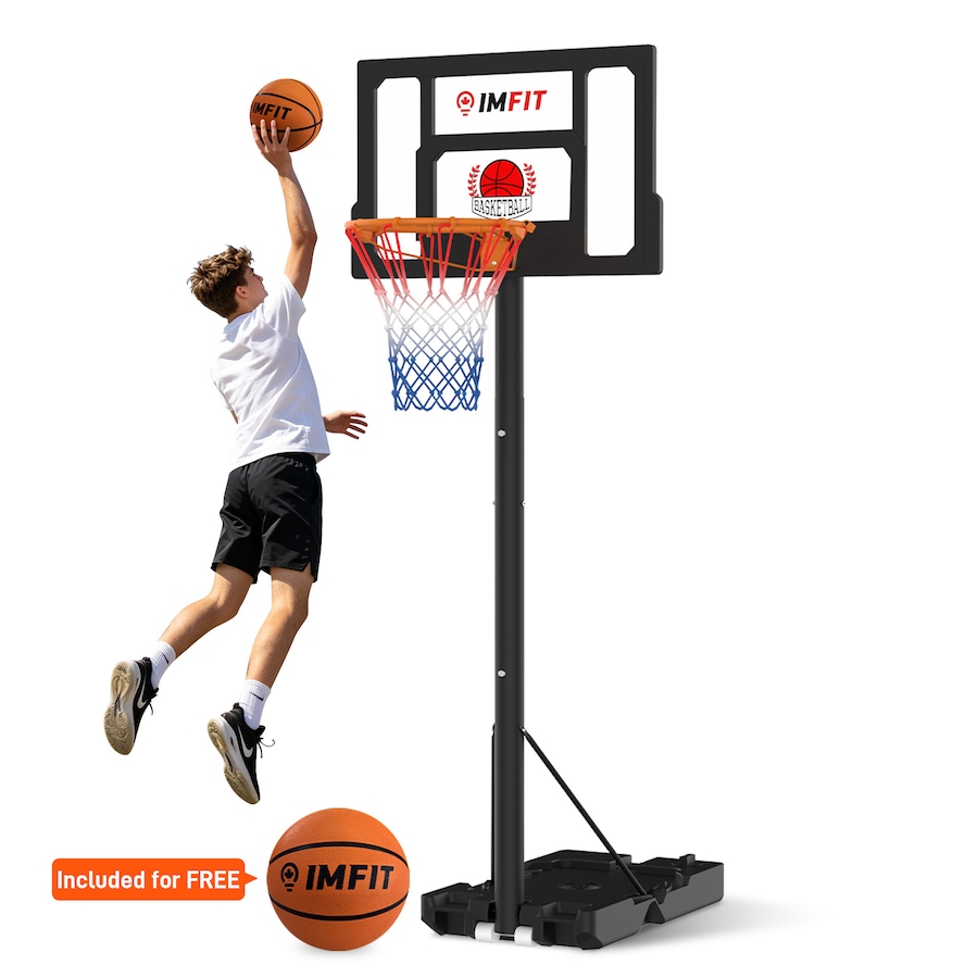 Image 982798.jpg, Product 982-798 / Price $139.99, IMFIT Adjustable Basketball Hoop for Teens and Kids from IMFIT on TSC.ca's Health & Fitness department