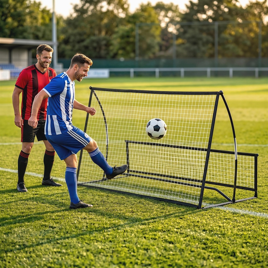 Image 982807_ALTMORE1.jpg, Product 982-807 / Price $45.99, Soozier 2-in-1 Portable Soccer Rebounder Net, Foldable Bounce Back Net from Soozier on TSC.ca's Health & Fitness department