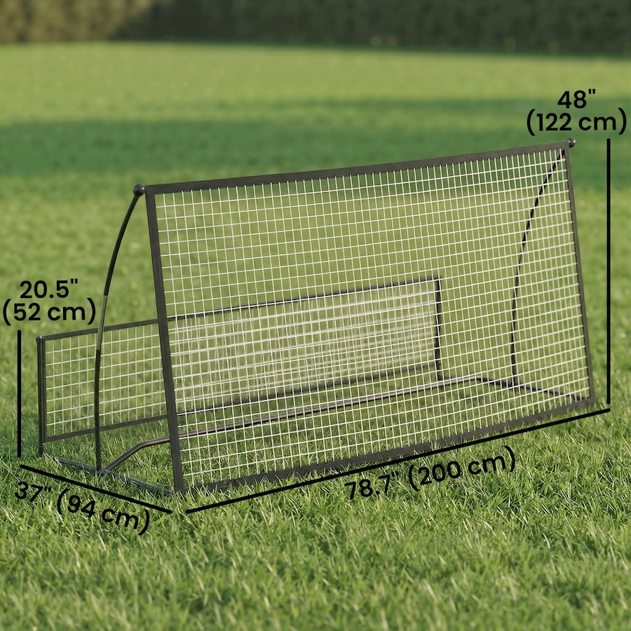 Image 982807_ALTMORE2.jpg, Product 982-807 / Price $45.99, Soozier 2-in-1 Portable Soccer Rebounder Net, Foldable Bounce Back Net from Soozier on TSC.ca's Health & Fitness department