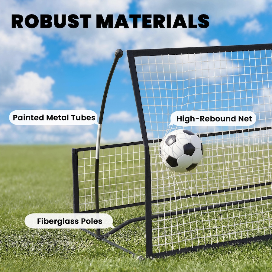 Image 982807_ALTMORE4.jpg, Product 982-807 / Price $45.99, Soozier 2-in-1 Portable Soccer Rebounder Net, Foldable Bounce Back Net from Soozier on TSC.ca's Health & Fitness department