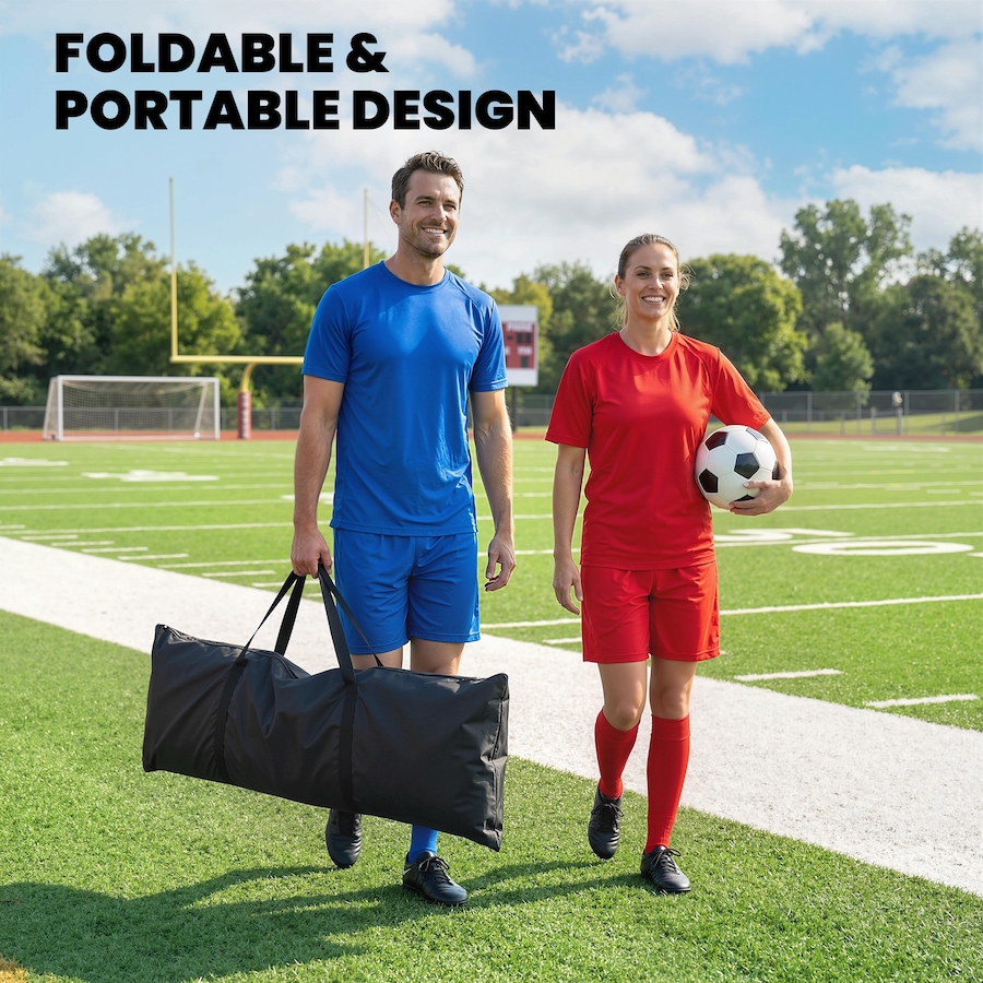 Image 982807_ALTMORE6.jpg, Product 982-807 / Price $45.99, Soozier 2-in-1 Portable Soccer Rebounder Net, Foldable Bounce Back Net from Soozier on TSC.ca's Health & Fitness department