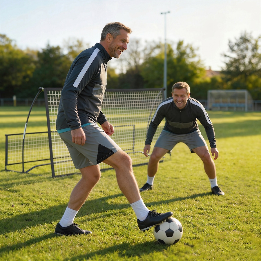 Image 982807_ALTMORE8.jpg, Product 982-807 / Price $45.99, Soozier 2-in-1 Portable Soccer Rebounder Net, Foldable Bounce Back Net from Soozier on TSC.ca's Health & Fitness department