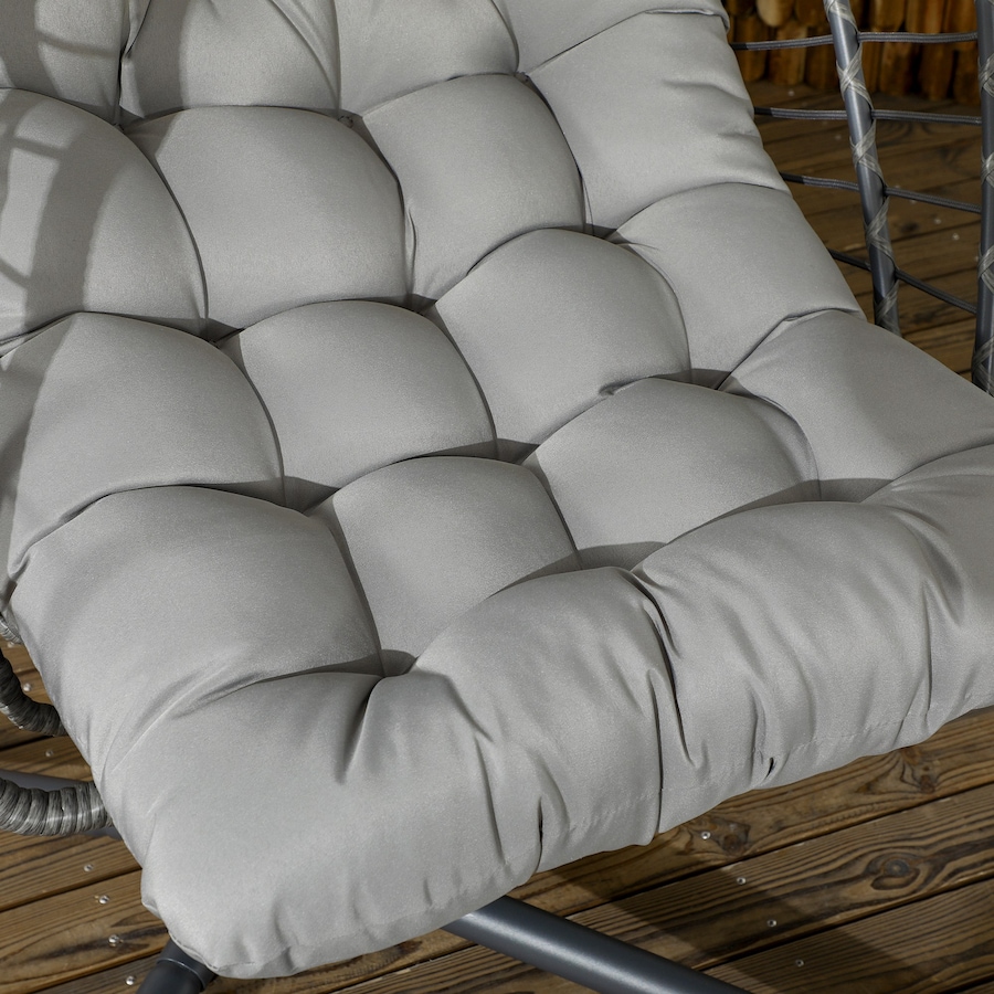 Image 982813_ALTMORE8.jpg, Product 982-813 / Price $259.99, Outsunny Hanging Egg Chair with Stand, Foldable Wicker Rattan Swing Chair from Outsunny on TSC.ca's Home & Garden department