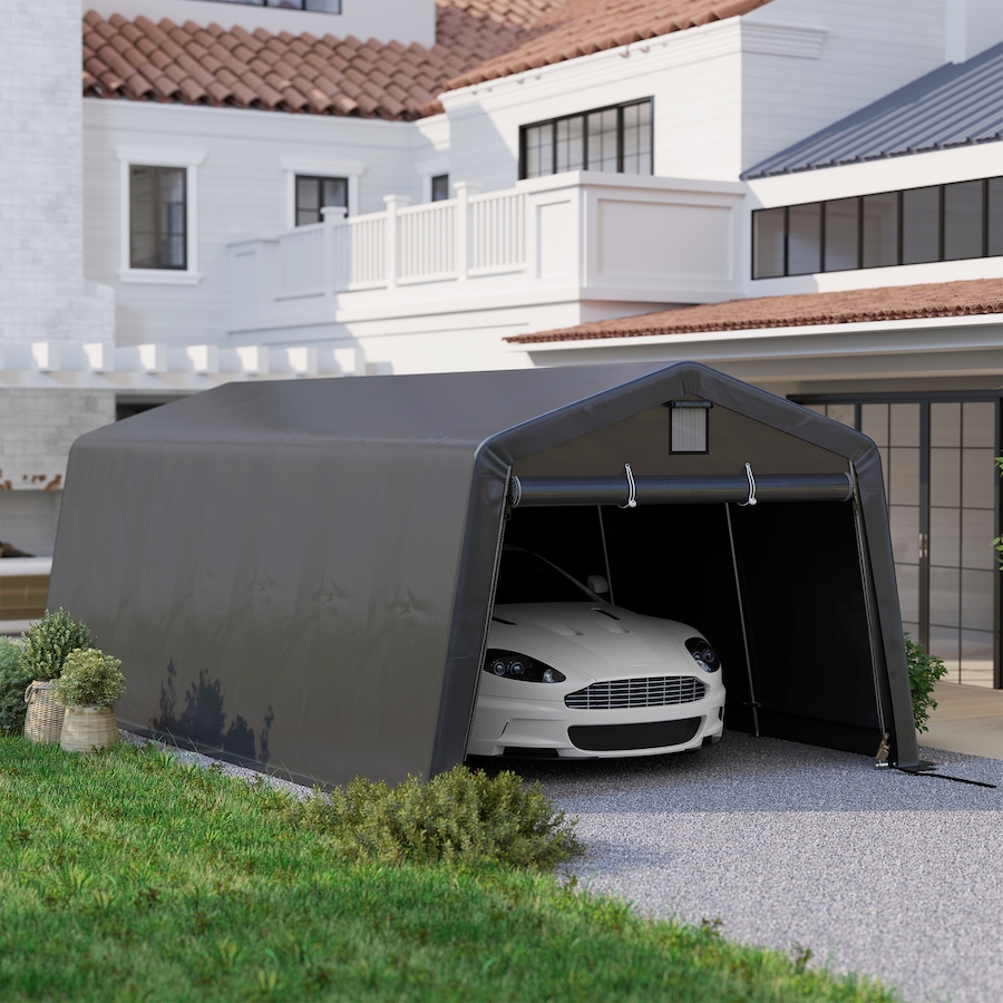 Image 982819_ALTMORE17.jpg, Product 982-819 / Price $449.99 - $469.99, Outsunny 11' x 20' Heavy Duty Carport, Portable Garage Canopy Tent from Outsunny on TSC.ca's Home & Garden department
