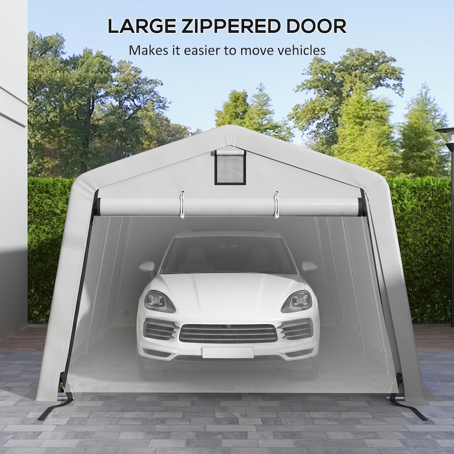 Image 982819_ALTMORE5.jpg, Product 982-819 / Price $449.99 - $469.99, Outsunny 11' x 20' Heavy Duty Carport, Portable Garage Canopy Tent from Outsunny on TSC.ca's Home & Garden department