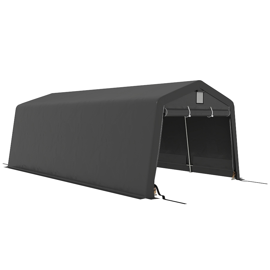 Image 982819_ST02.jpg, Product 982-819 / Price $449.99 - $469.99, Outsunny 11' x 20' Heavy Duty Carport, Portable Garage Canopy Tent from Outsunny on TSC.ca's Home & Garden department