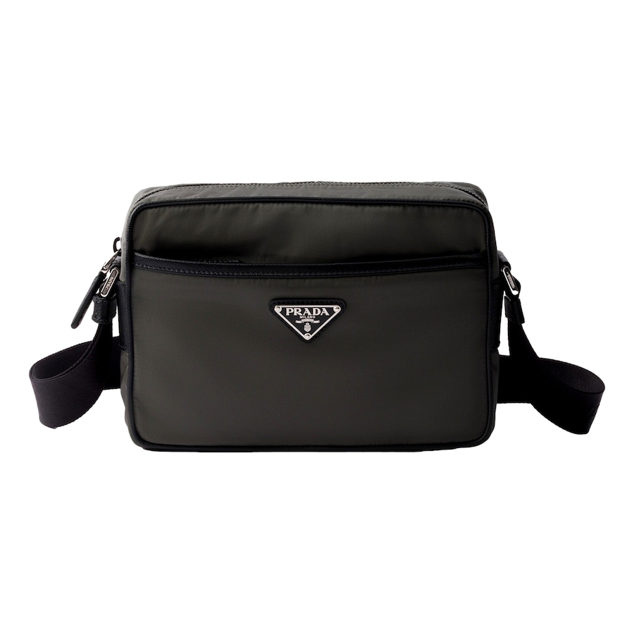 Image 982834.jpg, Product 982-834 / Price $3,816.00, Prada Re-Nylon Saffiano Leather Camera Crossbody Zip Bag in Green from Prada on TSC.ca's Fashion department