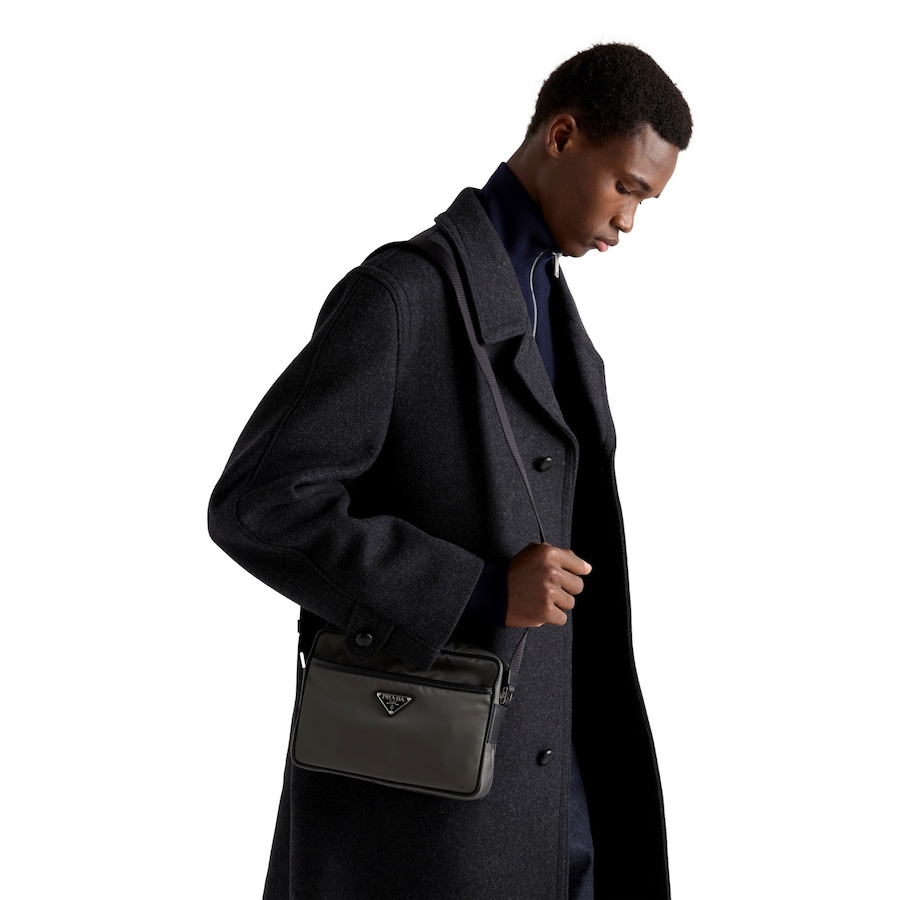 Image 982834_ALTMORE6.jpg, Product 982-834 / Price $3,816.00, Prada Re-Nylon Saffiano Leather Camera Crossbody Zip Bag in Green from Prada on TSC.ca's Fashion department