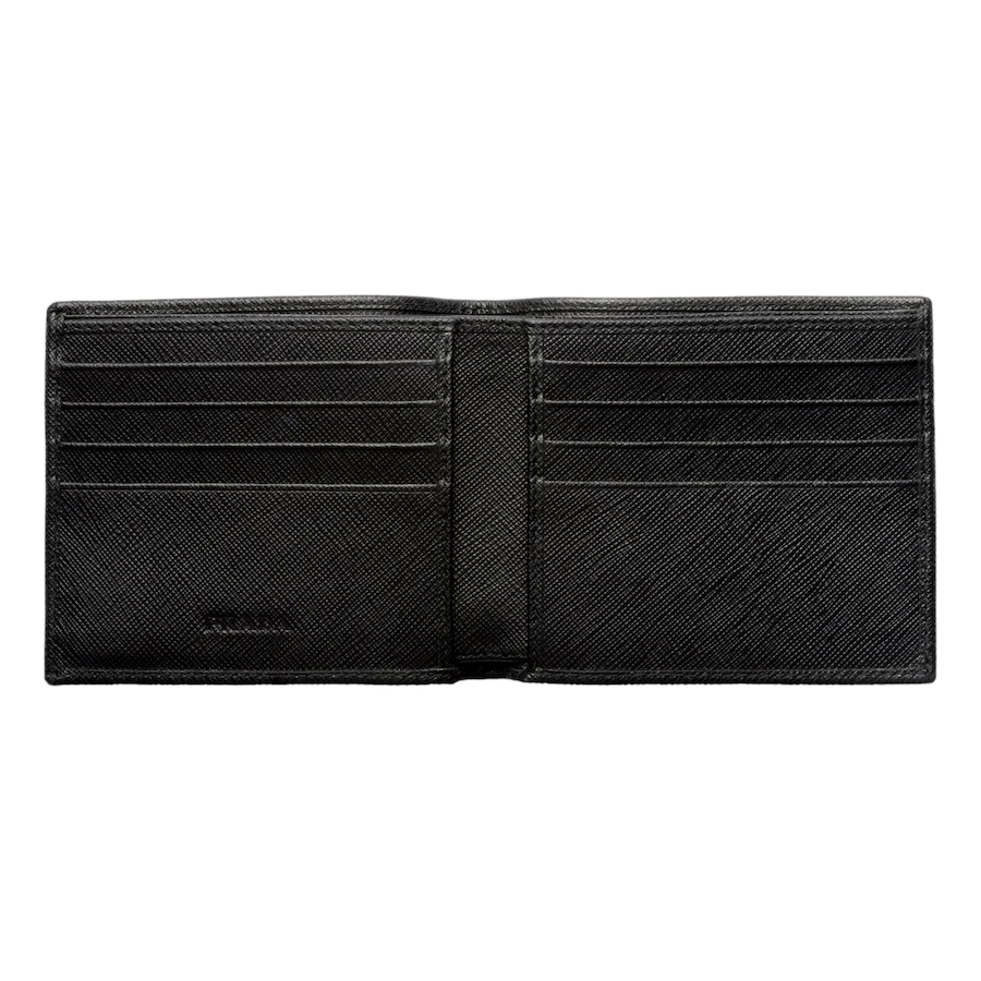 Image 982836_ALTMORE3.jpg, Product 982-836 / Price $1,216.00, Prada Mens Black Saffiano Leather Bifold Wallet with Triangle Logo from Prada on TSC.ca's Fashion department