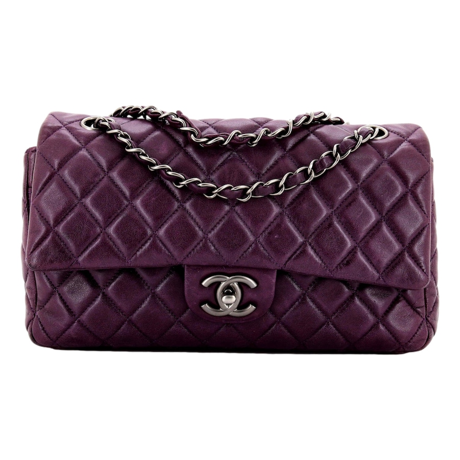 Image 982841.jpg, Product 982-841 / Price $8,745.00, Chanel Classic Flap Purple Lambskin Leather Shoulder Bag (Pre-owned) from Chanel on TSC.ca's Fashion department