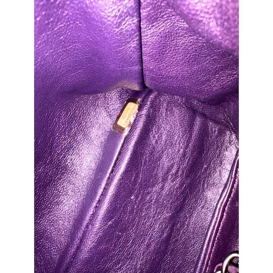 Image 982841_ALTMORE5.jpg, Product 982-841 / Price $8,745.00, Chanel Classic Flap Purple Lambskin Leather Shoulder Bag (Pre-owned) from Chanel on TSC.ca's Fashion department