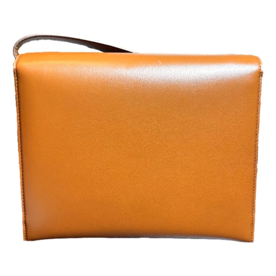 Image 982851_ALTMORE2.jpg, Product 982-851 / Price $3,172.00, Ferragamo Trifolio Soft Leather Flap Crossbody Bag Sella Brown Gold Gancini Closure from Salvatore Ferragamo on TSC.ca's Fashion department