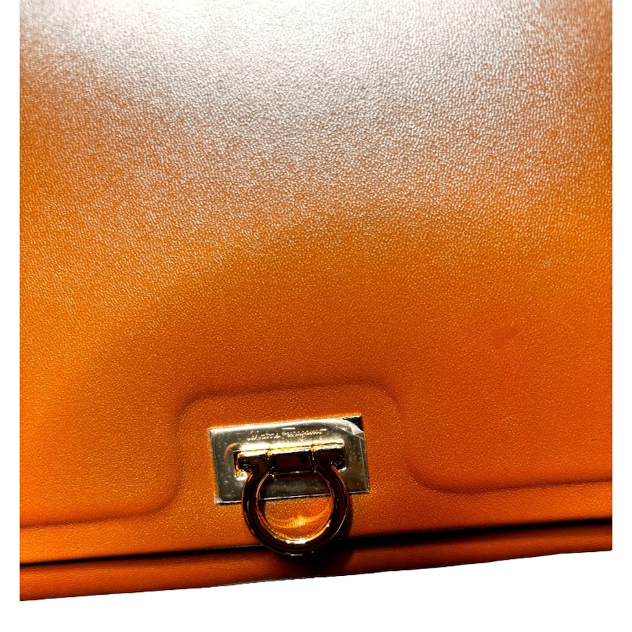 Image 982851_ALTMORE4.jpg, Product 982-851 / Price $3,172.00, Ferragamo Trifolio Soft Leather Flap Crossbody Bag Sella Brown Gold Gancini Closure from Salvatore Ferragamo on TSC.ca's Fashion department