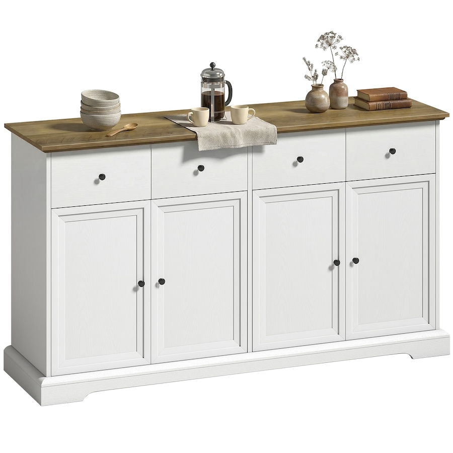 Image 982879.jpg, Product 982-879 / Price $236.89, HOMCOM Sideboard Buffet Cabinet, 55" Kitchen Cabinet with Soft-Close Doors from HOMCOM on TSC.ca's Home & Garden department