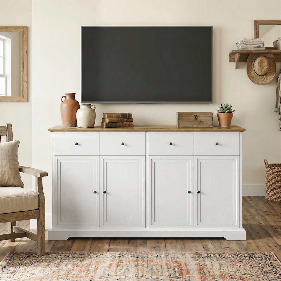 Image 982879_ALTMORE8.jpg, Product 982-879 / Price $236.89, HOMCOM Sideboard Buffet Cabinet, 55" Kitchen Cabinet with Soft-Close Doors from HOMCOM on TSC.ca's Home & Garden department
