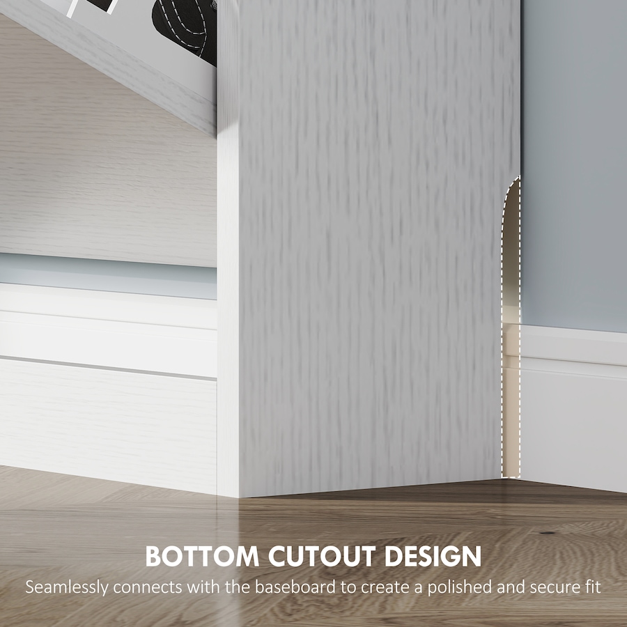 Image 982888_ALTMORE5.jpg, Product 982-888 / Price $141.99, HOMCOM Shoe Cabinet with 3 Flip Drawers, Slim Shoe Storage Cabinet, White from HOMCOM on TSC.ca's Home & Garden department