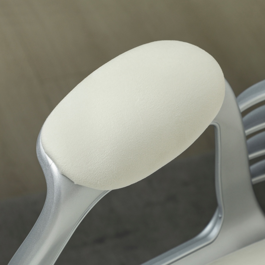 Image 982897_ALTMORE8.jpg, Product 982-897 / Price $124.99, Vinsetto Tufted Office Chair with Adjustable Height Tilt Function Off-White from Vinsetto on TSC.ca's Home & Garden department