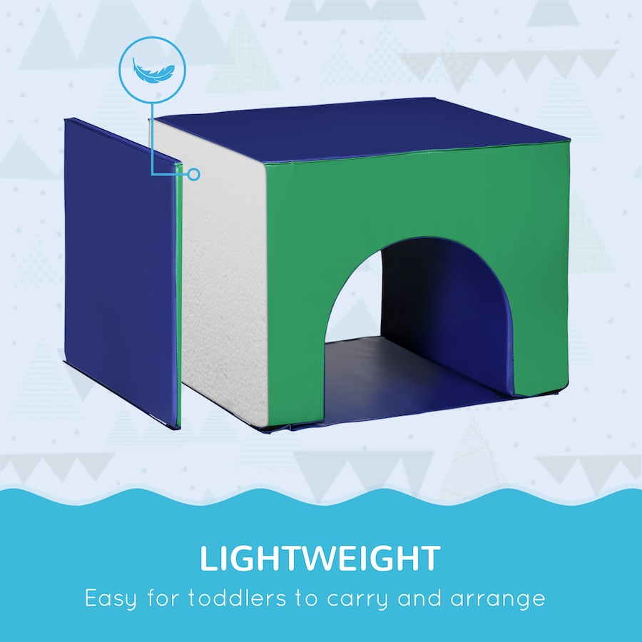 Image 982900_ALTMORE23.jpg, Product 982-900 / Price $159.99, Qaba 7-piece Soft Play, Foam Climbing Blocks for Toddlers from Qaba on TSC.ca's Home & Garden department